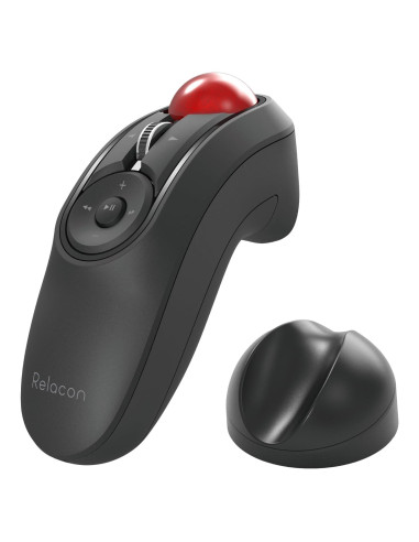 Ratón Trackball ELECOM Relacon Bluetooth 10 Botones Ergonómico