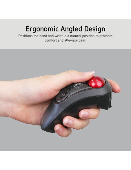 Ratón Trackball ELECOM Relacon Bluetooth 10 Botones Ergonómico Ratón Trackball ELECOM Relacon Bluetooth 10 Botones Ergonómico