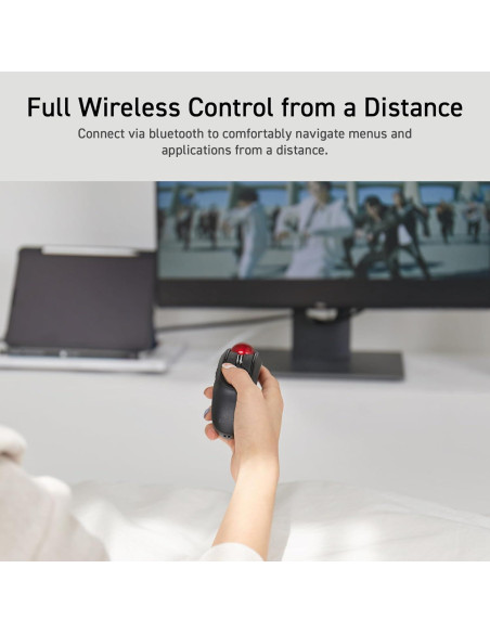 Ratón Trackball ELECOM Relacon Bluetooth 10 Botones Ergonómico Ratón Trackball ELECOM Relacon Bluetooth 10 Botones Ergonómico