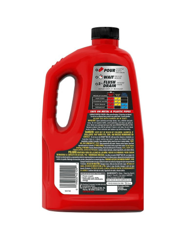 Drano Max Gel 80 Oz Removedor de Obstrucciones para Drenajes