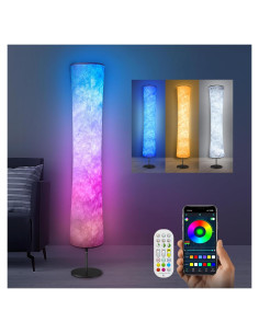 Lámpara de Pie RGB Torchlet 154.94 cm, Control Remoto y App