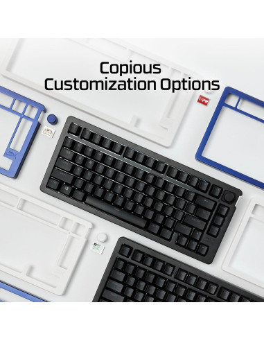 Teclado mecánico HyperX Alloy Rise 75 Wireless - 80h batería