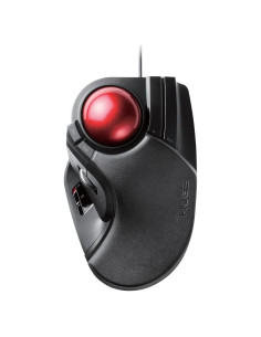 Mouse Trackball ELECOM M-HT1URBK Cableado 8 Botones 52mm