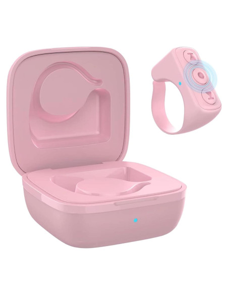 Control Remoto Bluetooth GEVO para iPhone y Android Rosa