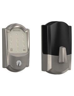 Cerradura Inteligente Wi-Fi SCHLAGE Encode Camelot Níquel Satinado