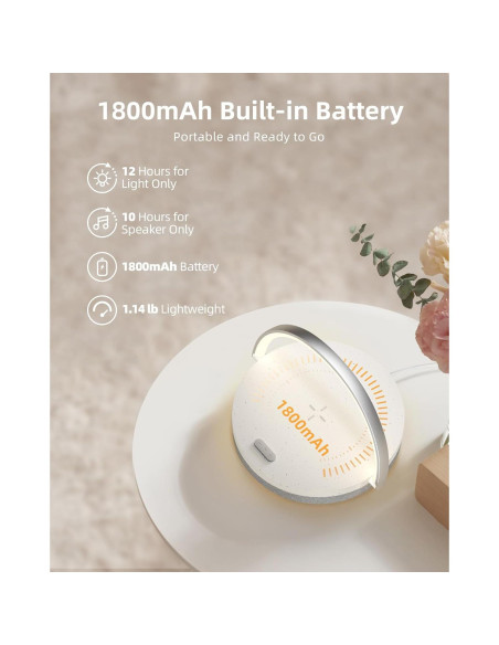 Lámpara de Mesa EZVALO Lydiapro 4 en 1 con Bluetooth Lámpara de Mesa EZVALO Lydiapro 4 en 1 con Bluetooth