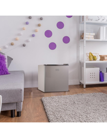 Refrigerador Compacto BLACK+DECKER BCRK17V 1.7 Pies Cúbicos Plata Refrigerador Compacto BLACK+DECKER BCRK17V 1.7 Pies Cúbicos Plata