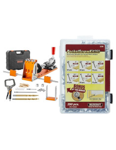 Kit de Plantilla de Agujeros de Pocket VEVOR 34 Pcs con Abrazadera C 27.94 cm