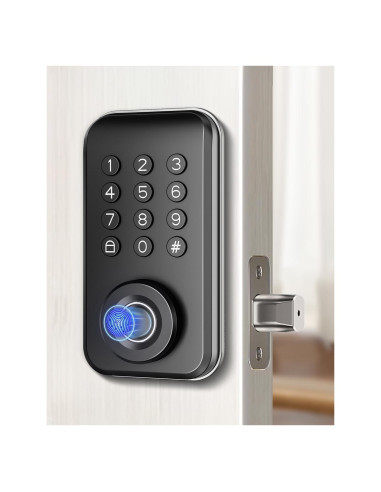 Cerradura inteligente Chautday DS02 con teclado y Wi-Fi