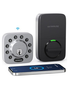 Cerradura Inteligente ULTRALOQ U-Bolt WiFi con Sensor y App