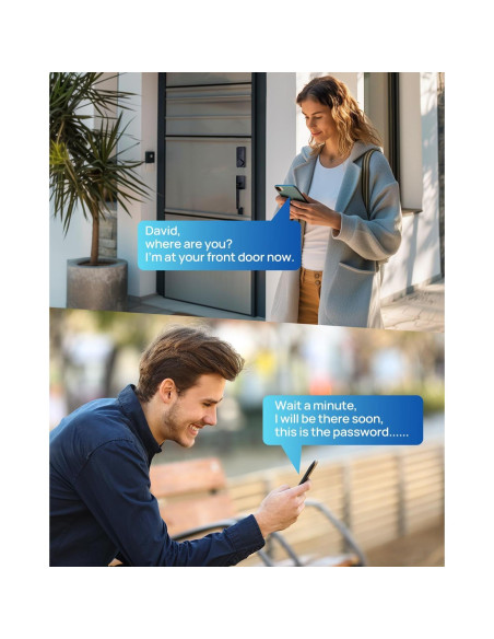 Cerradura Inteligente LOCTIAN DL0102 con Huella Dactilar y APP