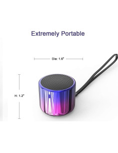 Altavoces Bluetooth Inalámbricos Dosmix M3 Compactos 3W 2