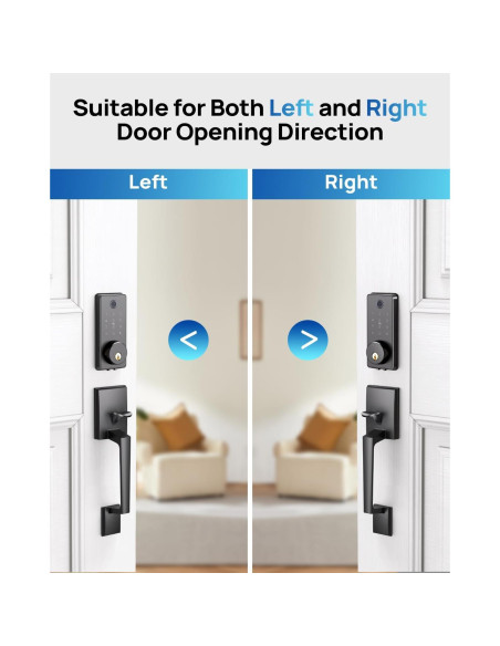 Cerradura Inteligente LOCTIAN DL0102 con Huella Dactilar y APP