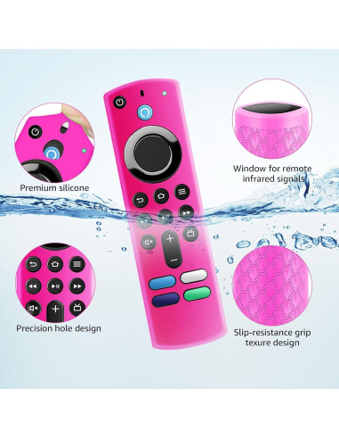 Funda de Control Remoto Fire Stick 3ra Gen OneBom - Brilla en la Oscuridad