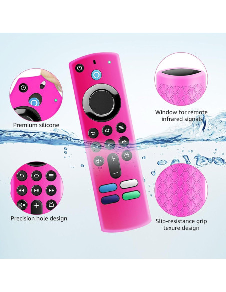 Funda de Control Remoto Fire Stick 3ra Gen OneBom - Brilla en la Oscuridad