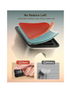 Organizador de Cables Smofish, 8 Clips Magnéticos Negro 2