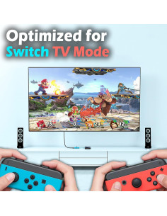 Adaptador Dock HDMI JROSING para Nintendo Switch 4K USB-C 2