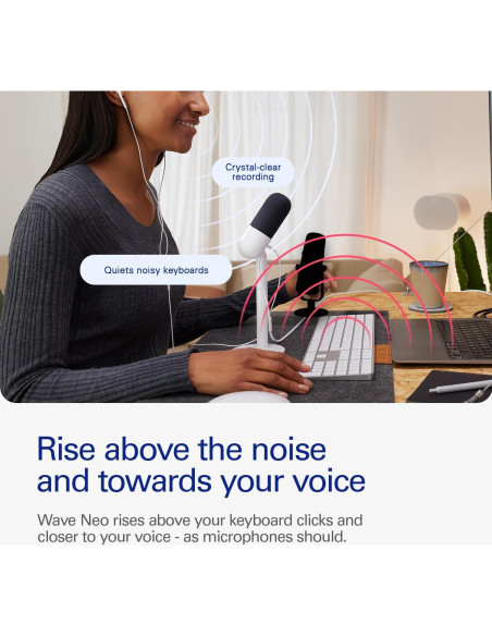 Kit de Oficina en Casa Elgato Wave Neo Webcam y Micrófono