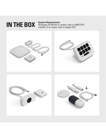 Kit de Oficina en Casa Elgato Wave Neo Webcam y Micrófono