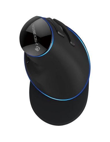 Ratón Vertical Ergonómico J-Tech Digital V628 USB Ajustable