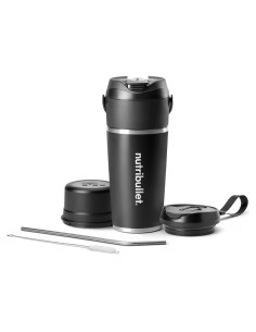 Licuadora Portátil NutriBullet Flip 20 oz Sin Cable Negra