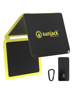 Panel Solar Plegable SunJack 15W + Batería 10000mAh USB-C