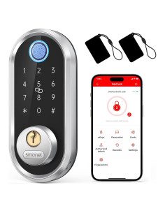 Cerradura Inteligente SMONET Y001 con Huella Dactilar