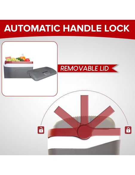 Enfriador Eléctrico Koolatron 24L 12V para Coche y Camping