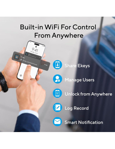 Cerradura Inteligente ULTRALOQ Latch 5 WiFi Huella Dactilar