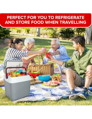 Enfriador Eléctrico Koolatron 24L 12V para Coche y Camping