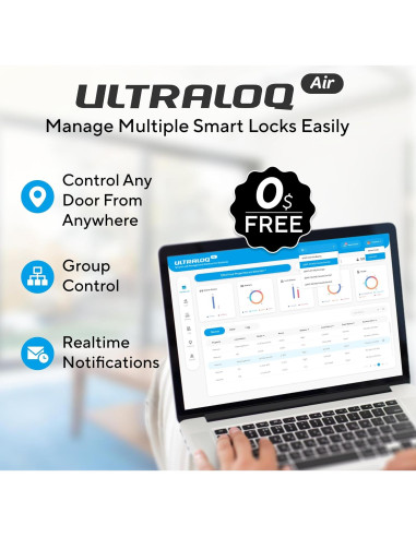 Cerradura Inteligente ULTRALOQ Latch 5 WiFi Huella Dactilar