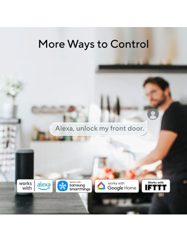 Cerradura Inteligente ULTRALOQ Latch 5 WiFi Huella Dactilar