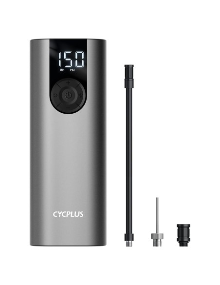 Bomba de Aire CYCPLUS A8 Portátil 150 PSI para Bicicleta
