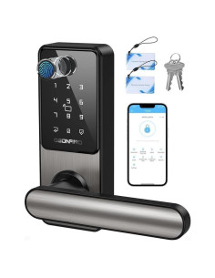 Cerradura Inteligente GEONFINO S1pro Huella Dactilar Negra