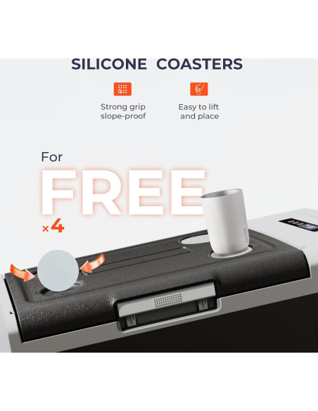 Refrigerador Portátil EKOJUCE 15L 12V/220V -4C a 20C Refrigerador Portátil EKOJUCE 15L 12V/220V -4C a 20C