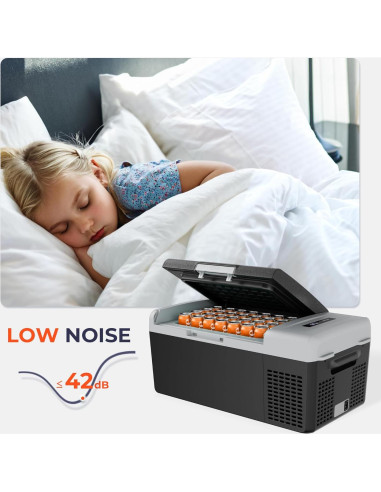 Refrigerador Portátil EKOJUCE 15L 12V/220V -4C a 20C