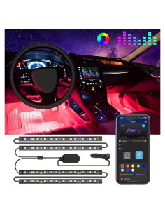 Luces LED para Auto Govee RGB con Control App 12V