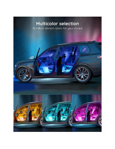 Luces LED para Auto Govee RGB con Control App 12V 2