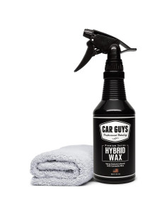 Cera en Aerosol Híbrida CAR GUYS 18 Oz - Brillo y Protección UV