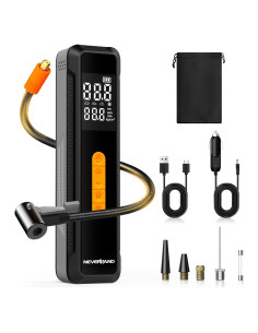 Compresor de Aire Portátil NEVERLAND 150 PSI Batería 20000mAh