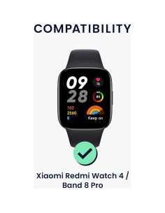 Correa de Acero Inoxidable kwmobile para Xiaomi Redmi Watch 4 2