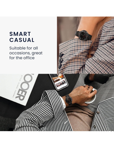 Correa de Acero Inoxidable kwmobile para Xiaomi Redmi Watch 4