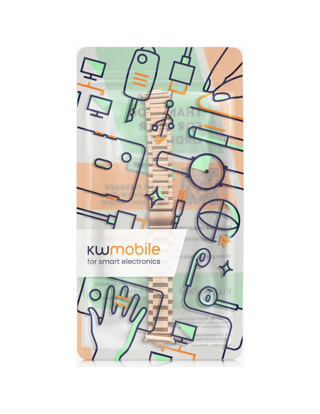 Correa de Acero Inoxidable kwmobile para Xiaomi Redmi Watch 4