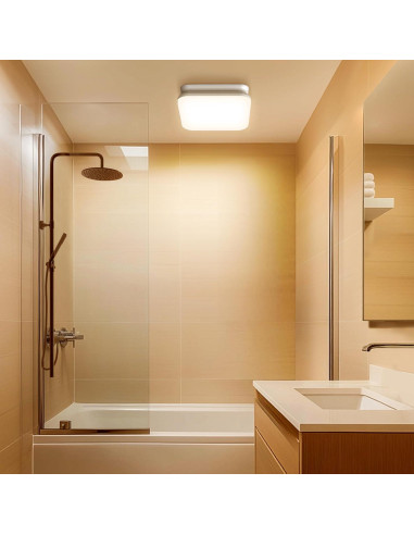 Ventilador de Baño Consciot 50 CFM con Luz LED 1000lm