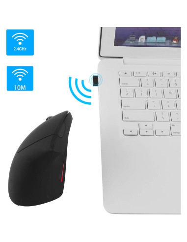 Ratón Inalámbrico Ergonómico Vertical SXBan para Mano Izquierda 1600 DPI