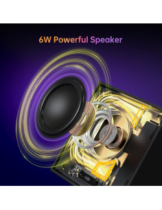 Altavoz Bluetooth Divoom TimeBox Evo con Pantalla LED 16x16 2