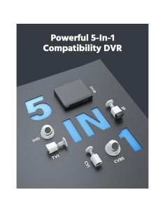 Sistema de Cámara de Seguridad ANNKE 8CH 1080P con DVR 1TB 2