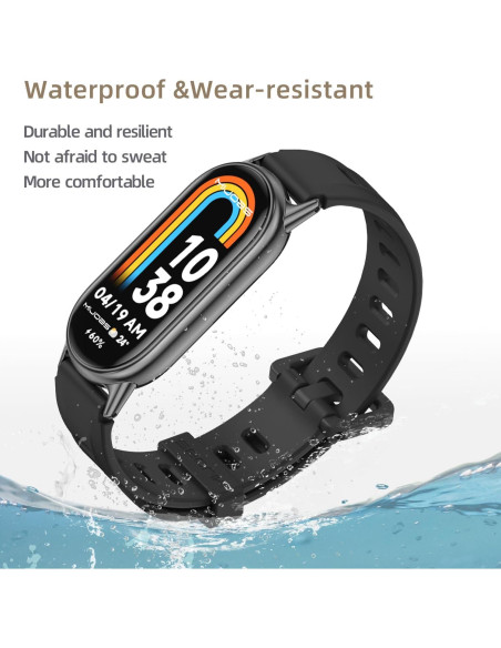Correa MIJOBS para Mi Band 8/9 Silicona Impermeable