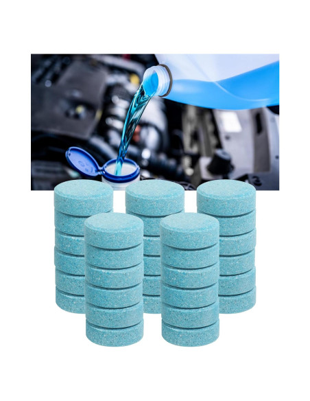 30 Tabletas de Lavado de Parabrisas UBOG, Ecológicas y Compactas