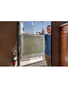 Rejilla de Puerta de Pantalla Camco 24.2x20.3 cm Ajustable 2